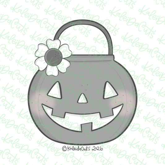 Daisy Treat Bucket Cookie Cutter