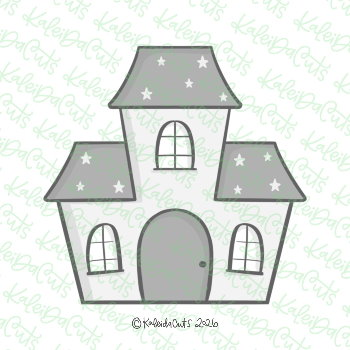 Witchy House Cookie Cutter