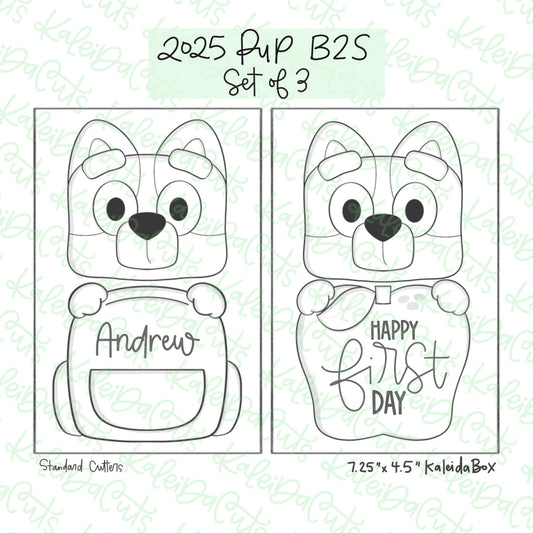 2025 Pup B2S Cookie Cutter Set of 3