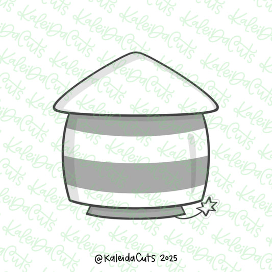 Patriotic Rocket Cookie Cutter