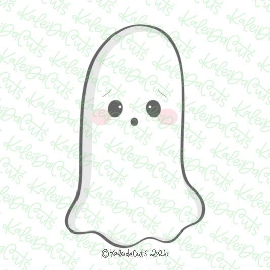 Slim Ghost Cookie Cutter