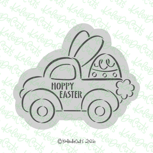 PYO Bunny Truck Cookie Cutter