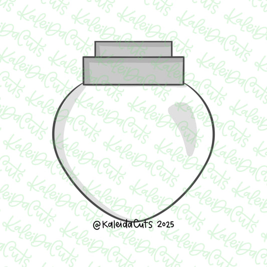 Simple Christmas Light Cookie Cutter
