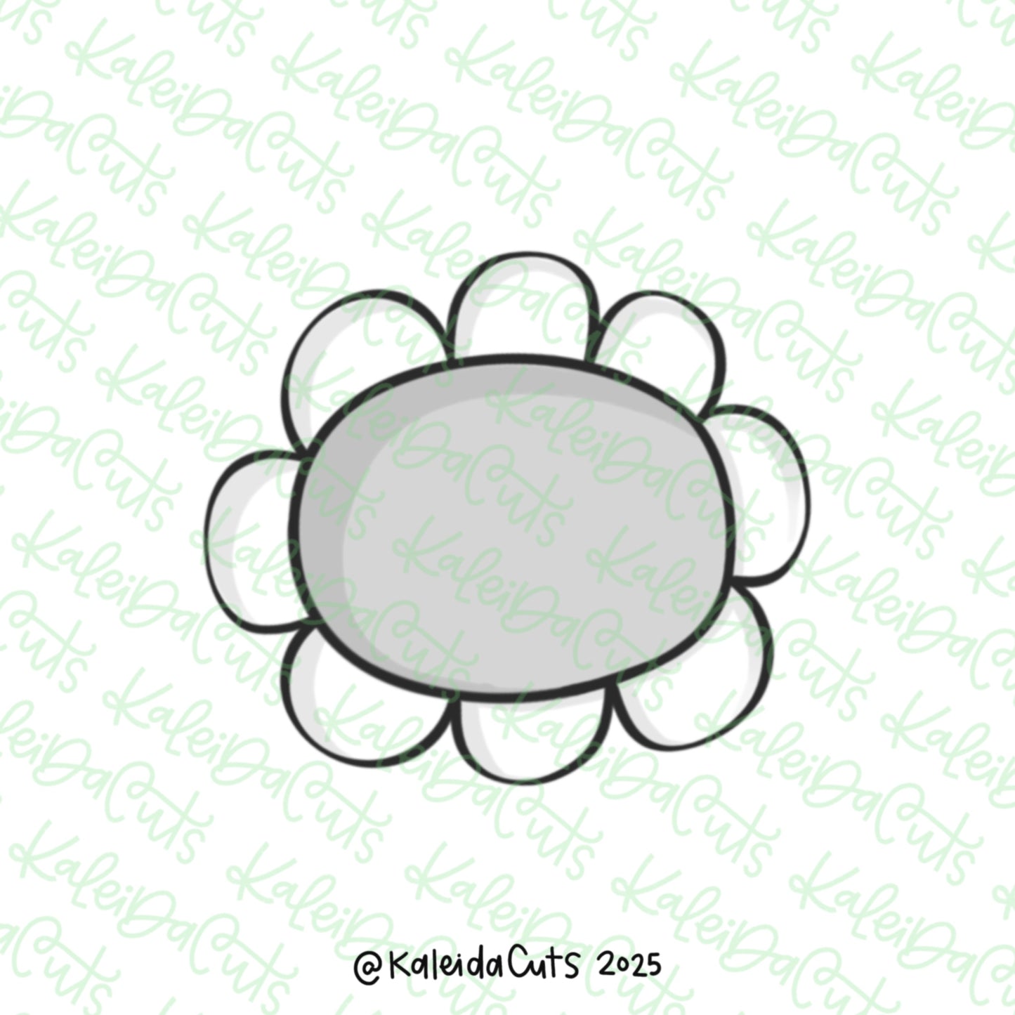 Wide Daisy Cookie Cutter