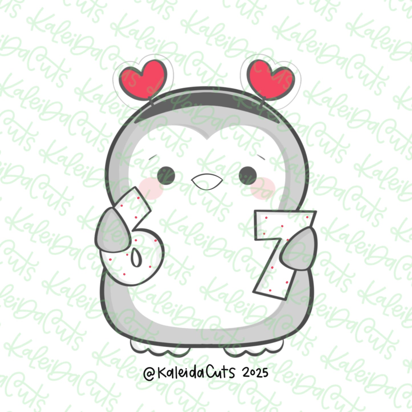 Six Seven Penguin Cookie Cutter