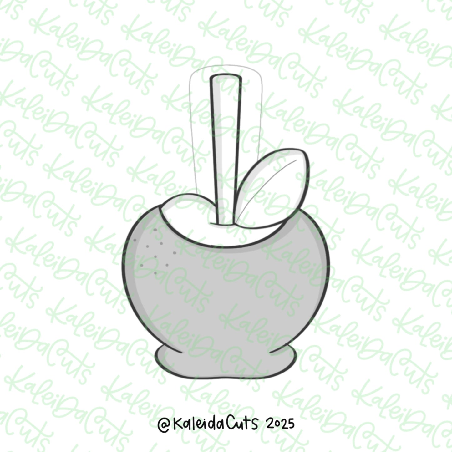 Caramel Apple Leaf Cookie Cutter