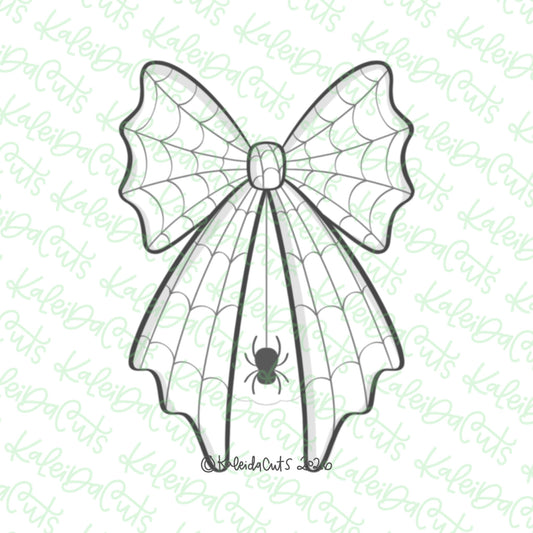 Spiderweb Bow Cookie Cutter