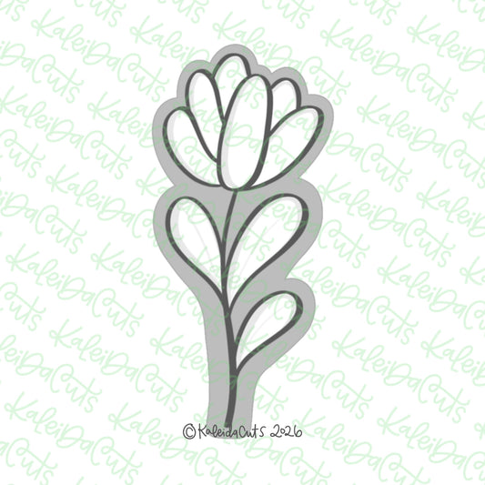 Bouquet Cardinal Catchfly Stem Cookie Cutter