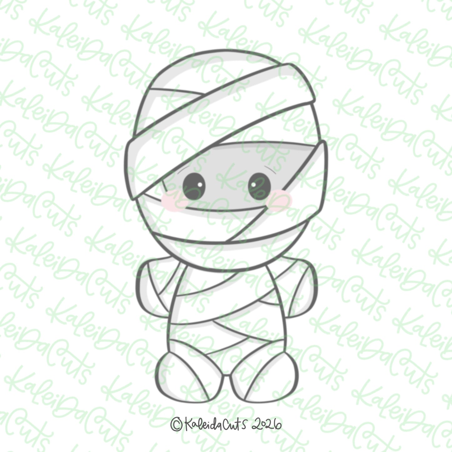 Slim Mummy Cookie Cutter