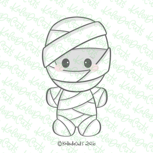 Slim Mummy Cookie Cutter