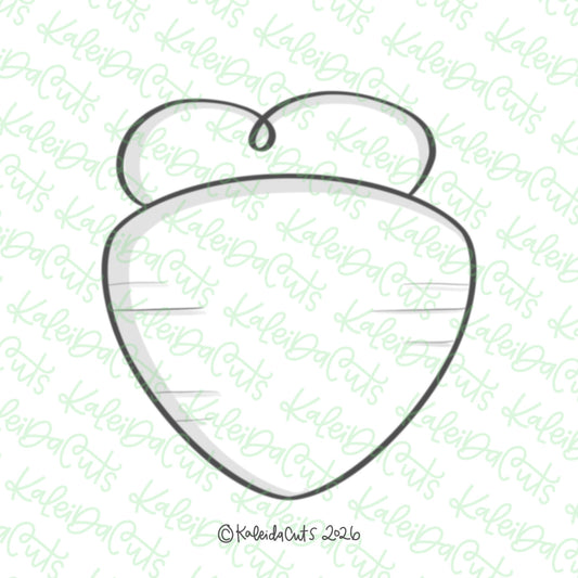 Simple Carrot Cookie Cutter