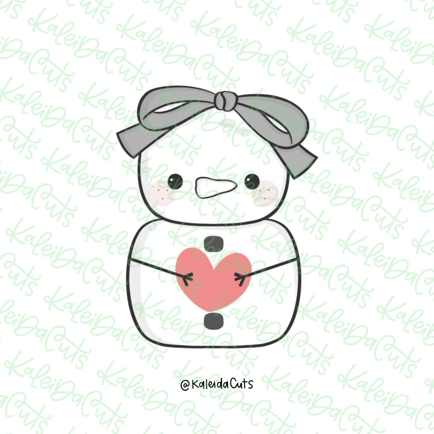 SnowGirl Cookie Cutter