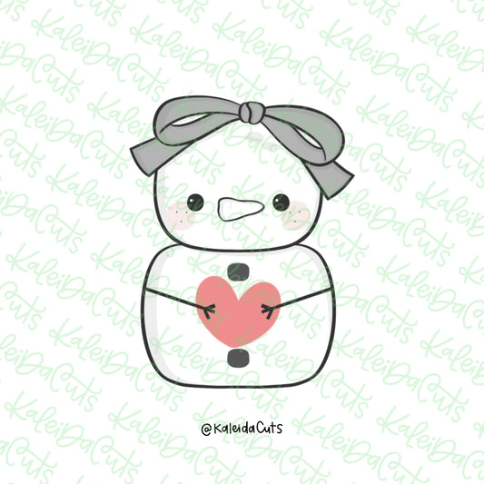SnowGirl Cookie Cutter