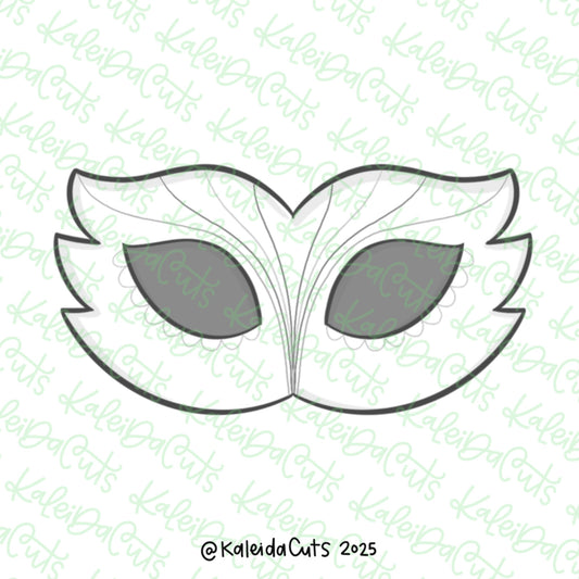 Mardi Gras Mask 2025 Cookie Cutter
