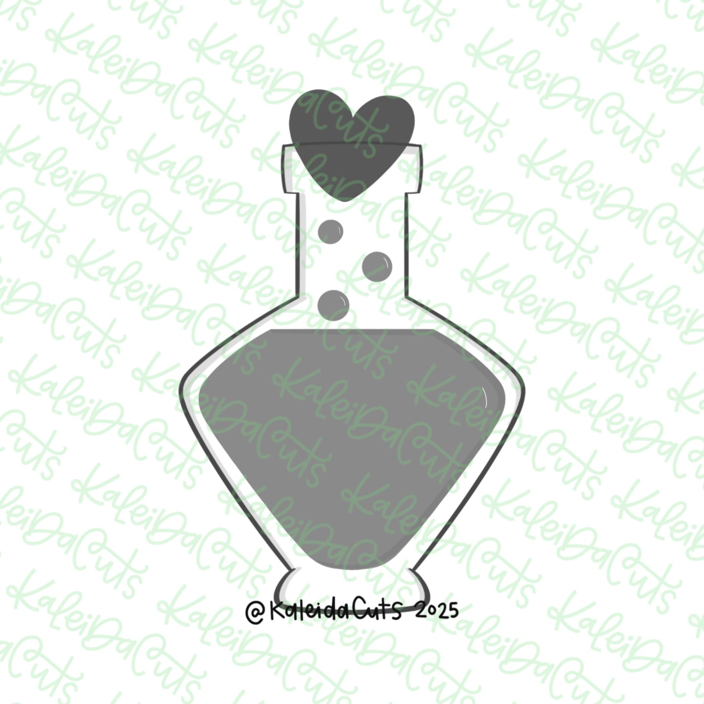 Spooky Potion Bottle Cookie Cutter