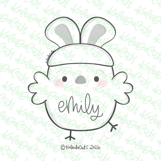 Eggstra Chick Bunny Cookie Cutter