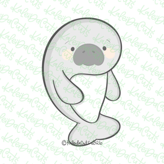 Chubby Manatee Cookie Cutter