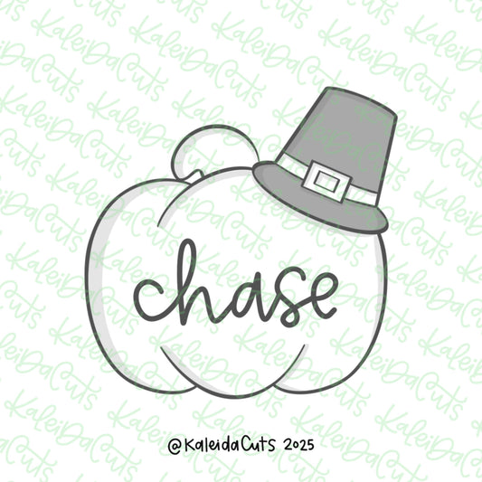 Pilgrim Pumpkin Cookie Cutter