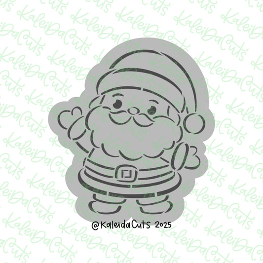 PYO Happy Santa Cookie Cutter