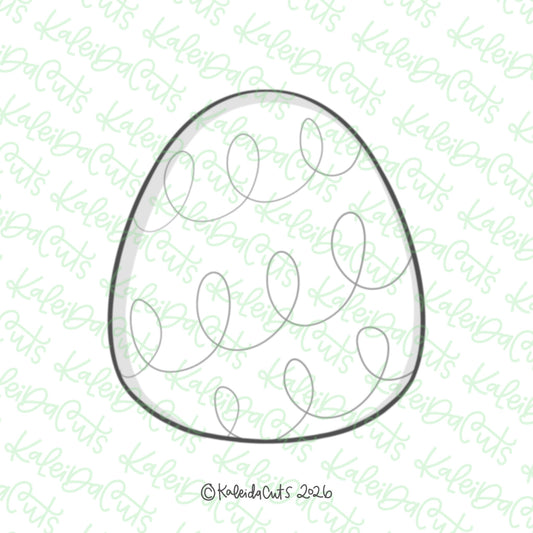 Simple Egg Cookie Cutter