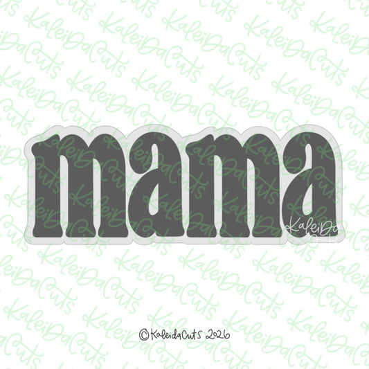 Skinny Mama Plaque Cookie Cutter