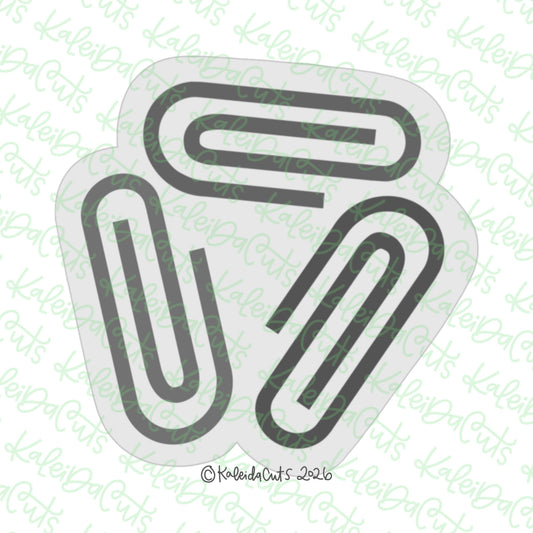 Simple Paper Clips Cookie Cutter