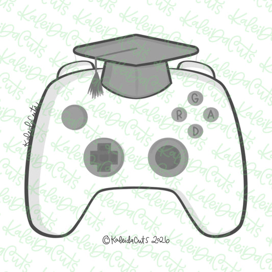 Grad Game Controller Cookie Cutter