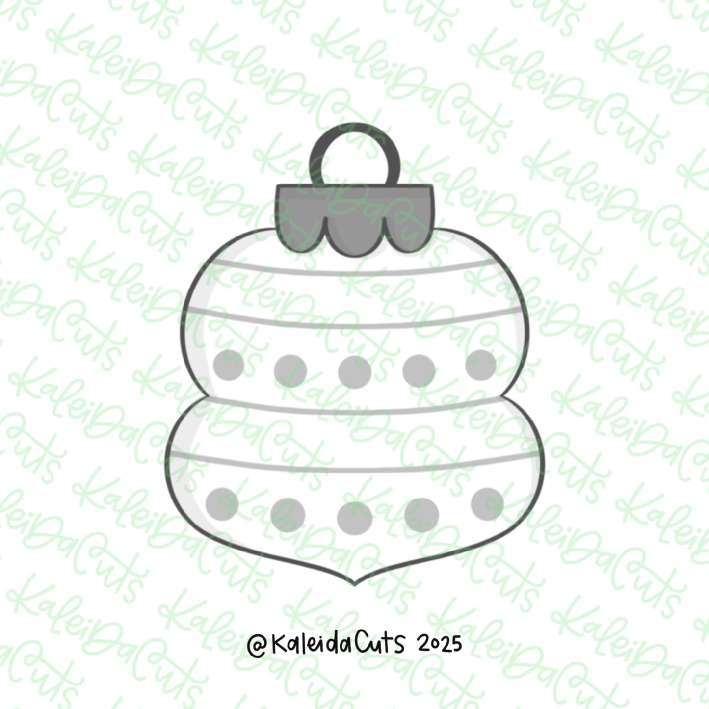 Classic Ornament 3 Cookie Cutter