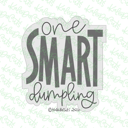 One Smart Dumpling Cookie Cutter