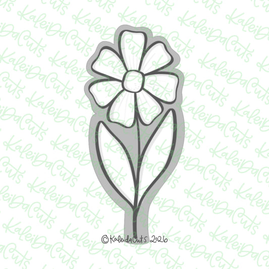 Bouquet Daisy Stem Cookie Cutter