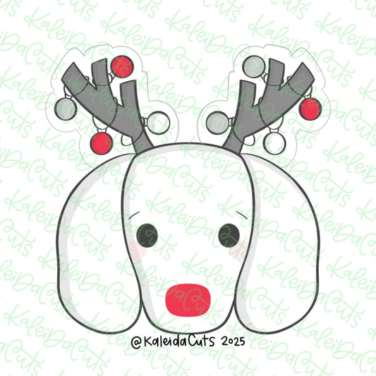 Dachshund Reindeer Cookie Cutter