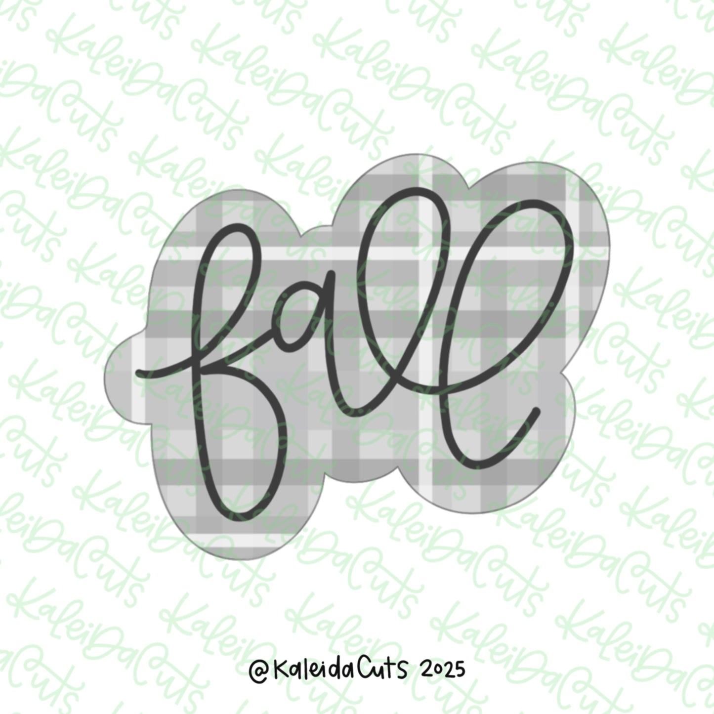 Fall 2025 Lettering Cookie Cutter