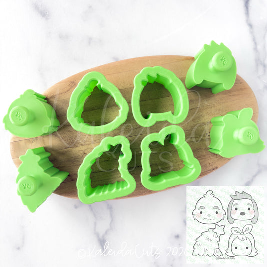 Grouch Kaleida Popper Set of 4. Cake Pop Molds