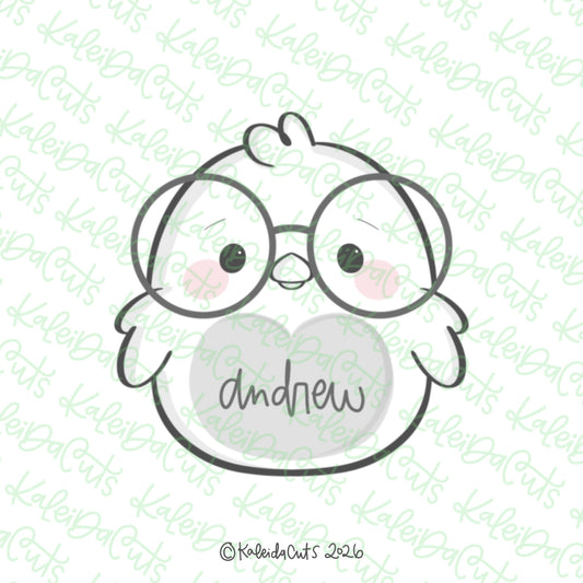 2026 Nerdy Chubby Chick Cookie Cutter