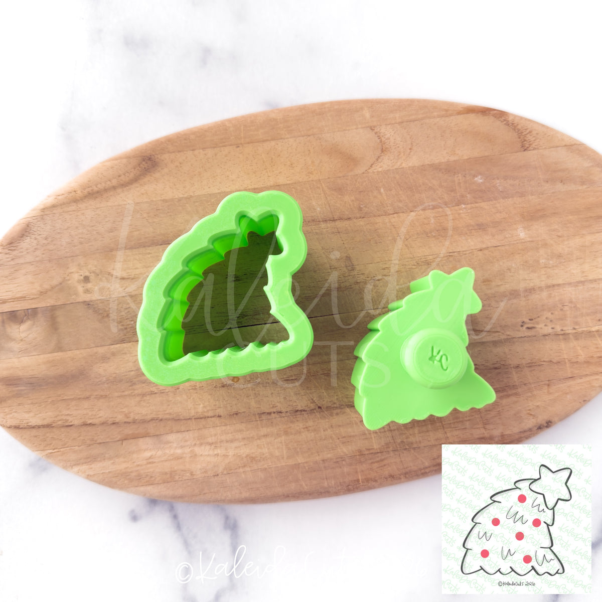 Grouch Green Tree Kaleida Popper. Cake Pop Mold