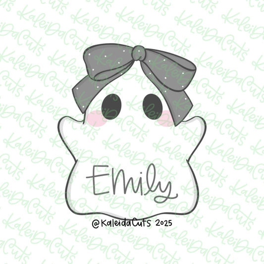 Ghostly Girl Cookie Cutter