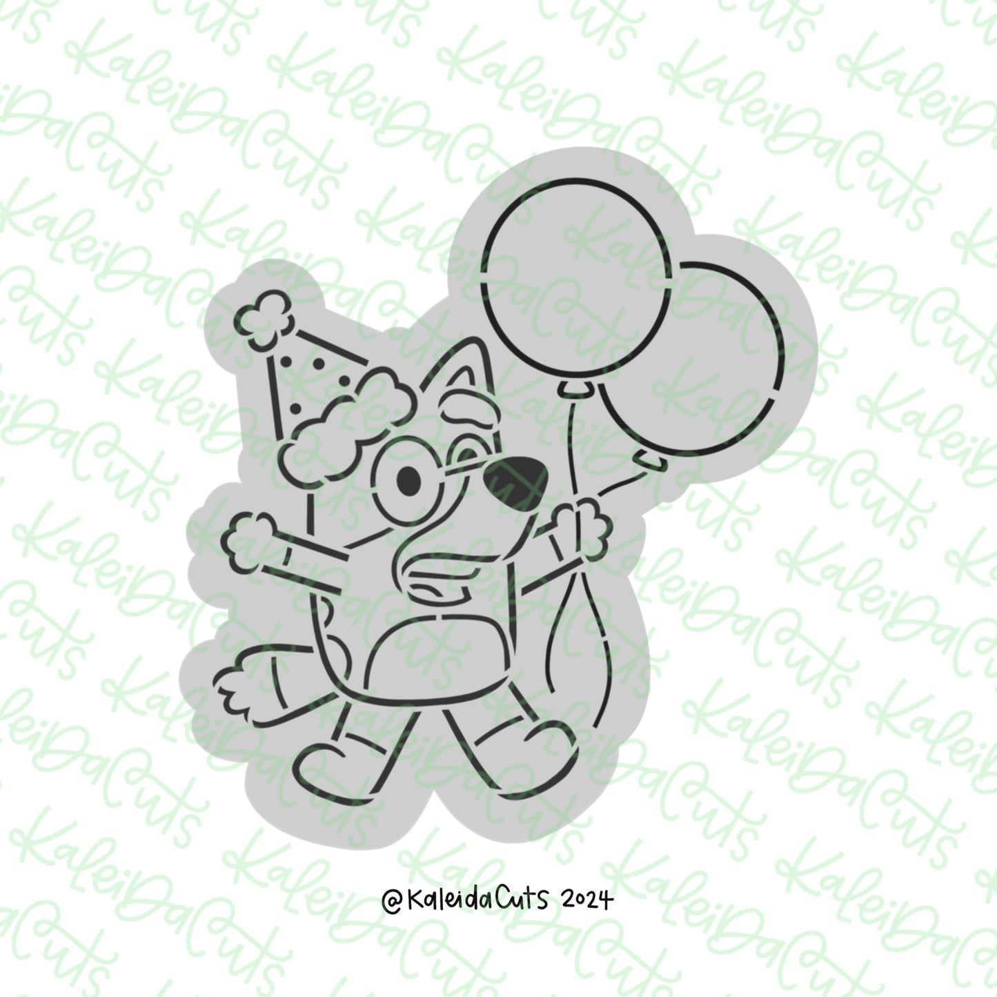 PYO Birthday Pup Cookie Cutter