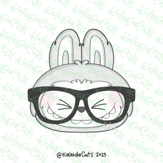 Monster Plush Nerdy Face Cookie Cutter