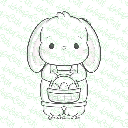 Vintage Bunny Doll Cookie Cutter