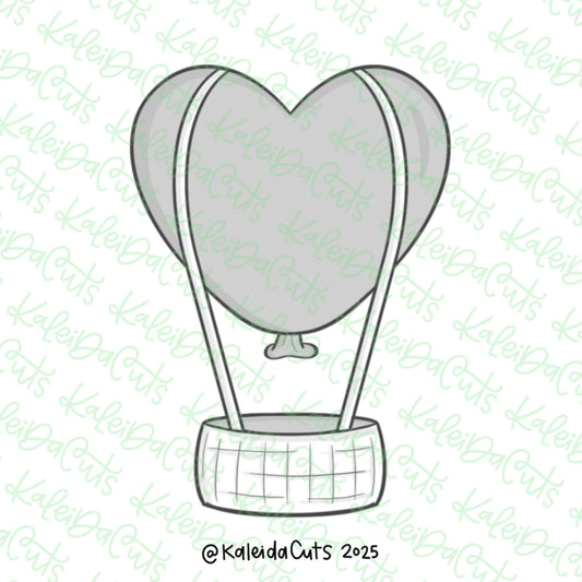 Love Hot Air Balloon Cookie Cutter