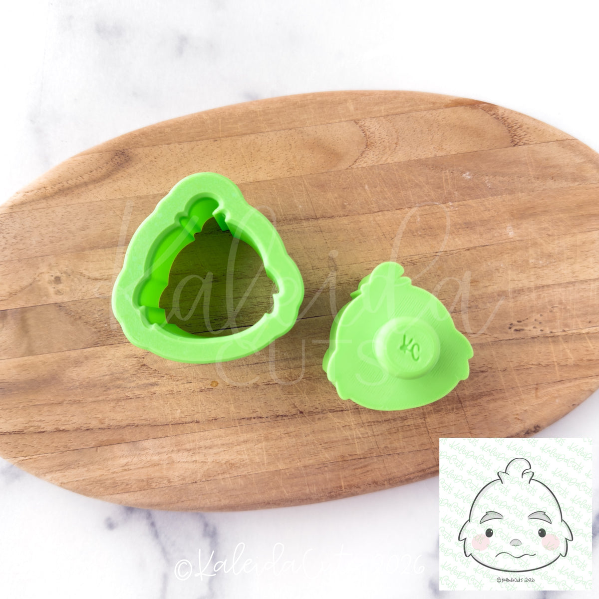 Grouch Green Guy Kaleida Popper. Cake Pop Mold