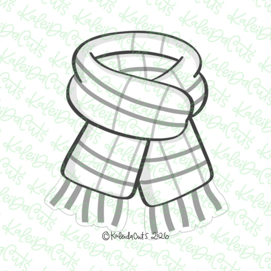 Chunky Scarf Cookie Cutter