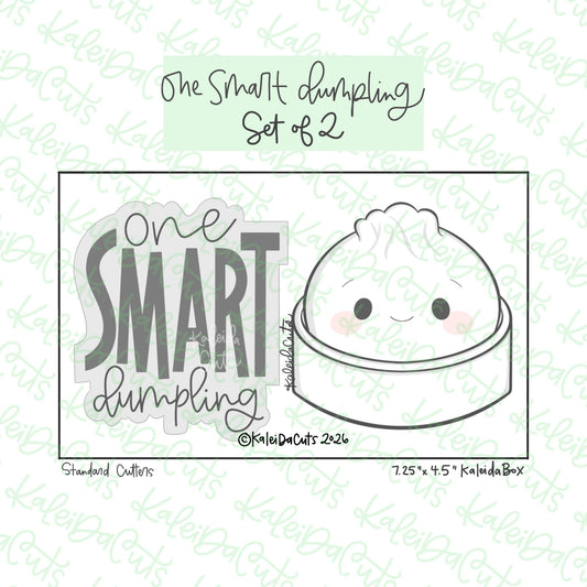 Mystery Dumpling Cookie Cutter Set of 2