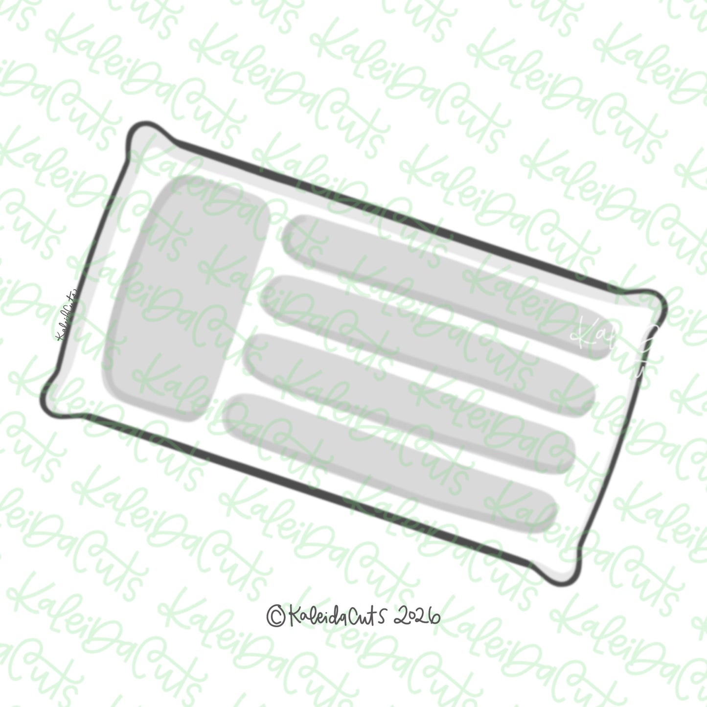 Pool Lounge Float Cookie Cutter