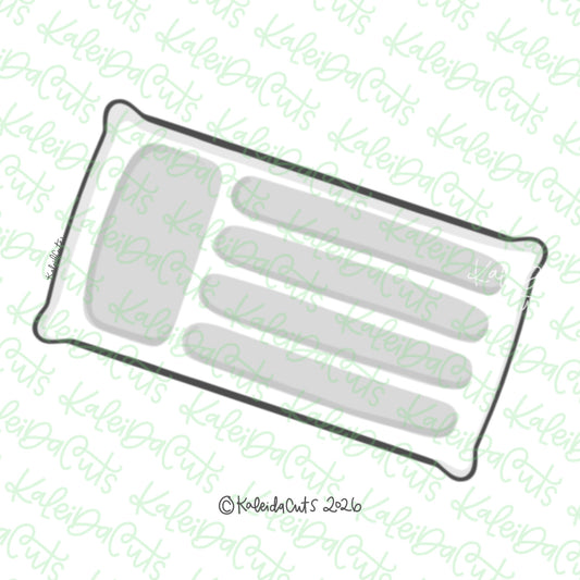 Pool Lounge Float Cookie Cutter