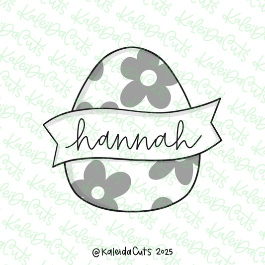 Egg Banner 2025 Cookie Cutter
