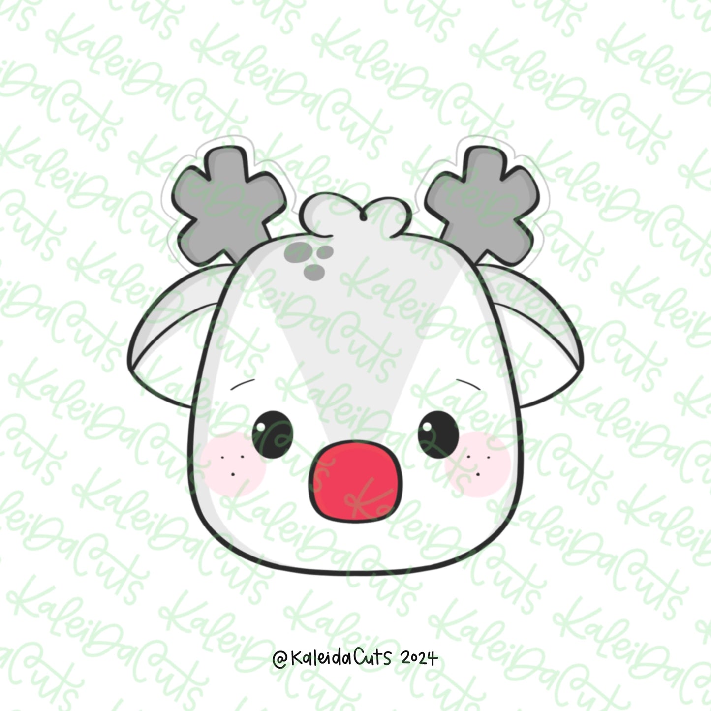 Favorite Reindeer Cookie Cutter KaleidaCuts