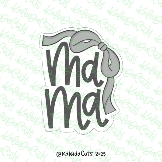 Coquette Mama Cookie Cutter