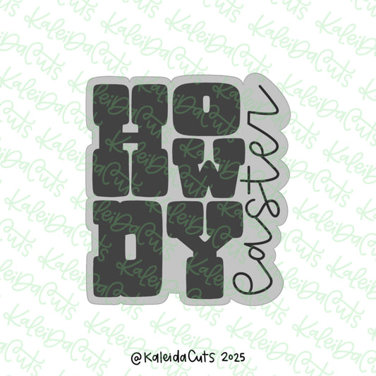 Howdy Easter Cookie Cutter