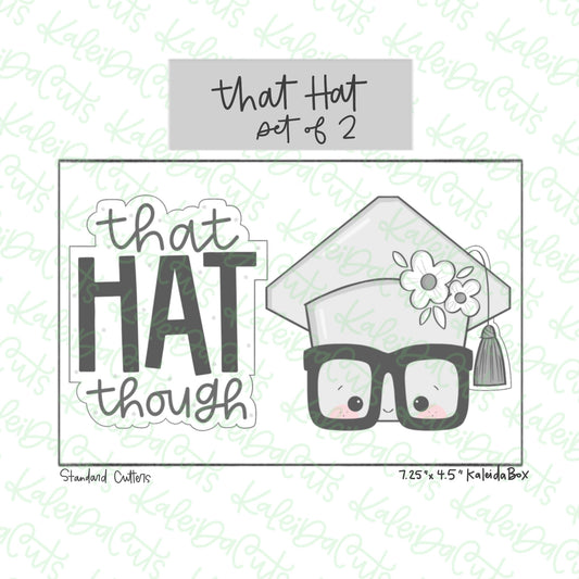 That Hat Cookie Cutter Set of 2